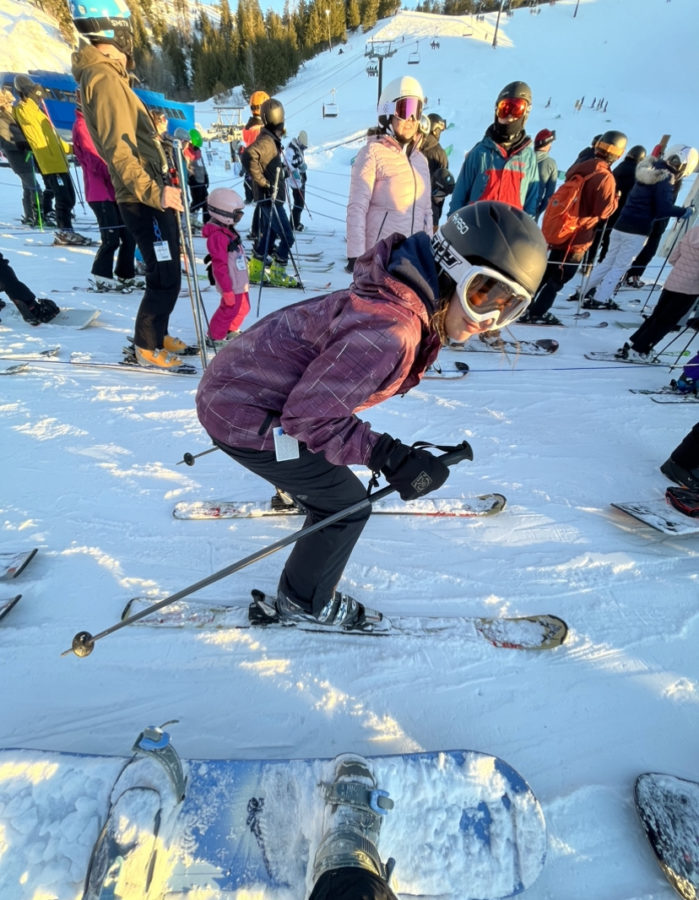 Students are excited to have a successful season in Ski and Snowboard club this winter. 