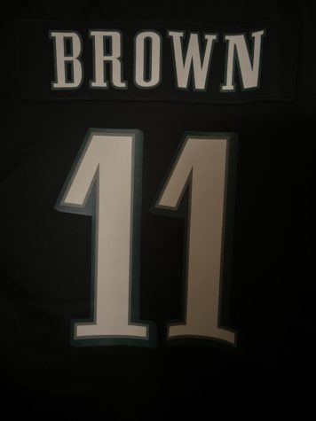 Eagles Receiver AJ Brown was a prime player in this years Super Bowl.