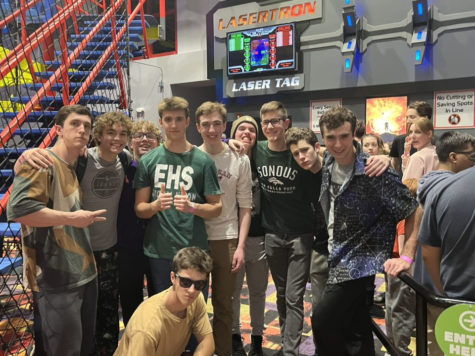The Eagle High Choir had so much fun taking a break while on tour to do team bonding.