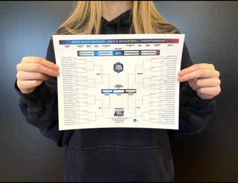 It is common for students to fill out a bracket with their predictions for the NCAA March Madness tournament that begins on March 14.  
