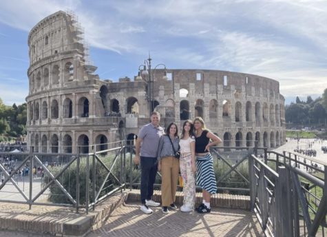 The Smith family enjoyed all the beautiful sights that were seen on Sicily’s senior trip. 