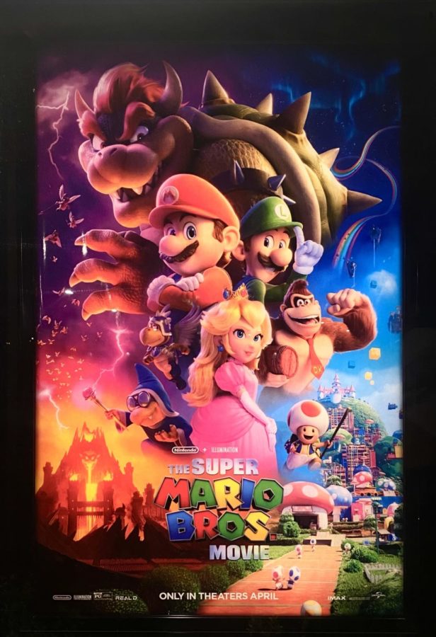 Students can view the new Mario Movie at many theaters throughout the valley.