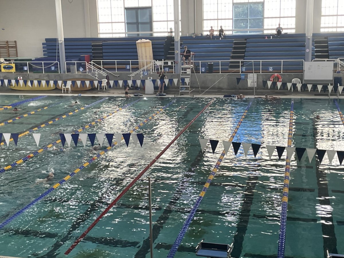 The Eagle High swim team frequently practices at the West Boise YMCA and Boise Aquatic Center. 