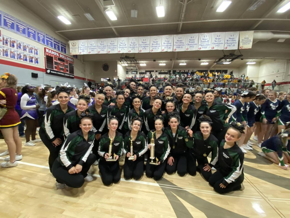 Eagle High Mustang Cheer is back at the annual cheer competition. The team had placed in the top three in nearly every event.