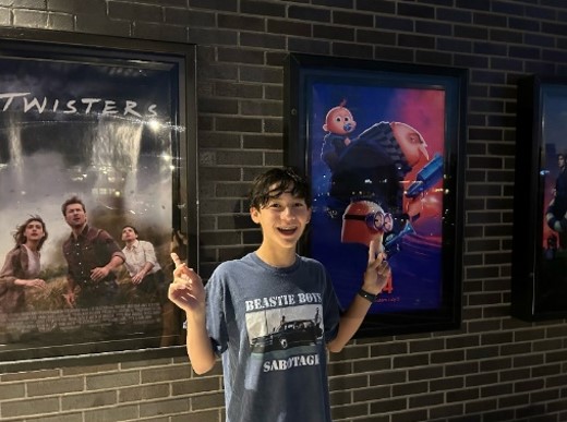 Freshman Caleb Malan points out two amazing blockbusters showing in theatres this summer. “Twisters” and “Despicable Me 4” both did well in the box office this year.  