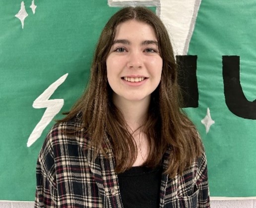 Sophomore Lily Towne is the student spotlight of the month. She helps to represent the high-achieving students at Eagle High.