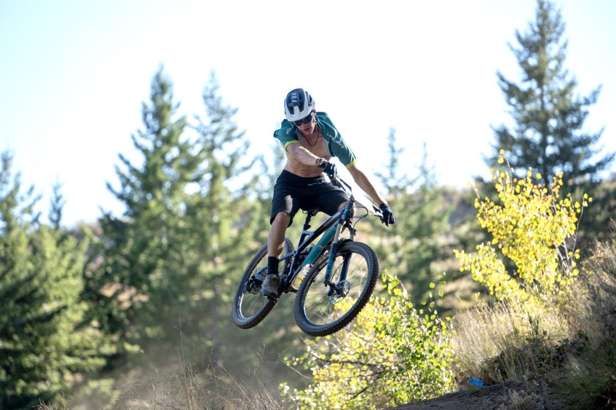 As the Eagle High Mountain bike team is closing off their season, Braxton Gerard is representing the team by riding through tough terrains. The team is striving for their best as they perform new skills throughout the season.