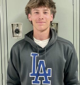 Junior Tyler Forkner rooted for the LA Dodgers in the MLB World Series. He enjoyed watching the team’s hard work in the games.