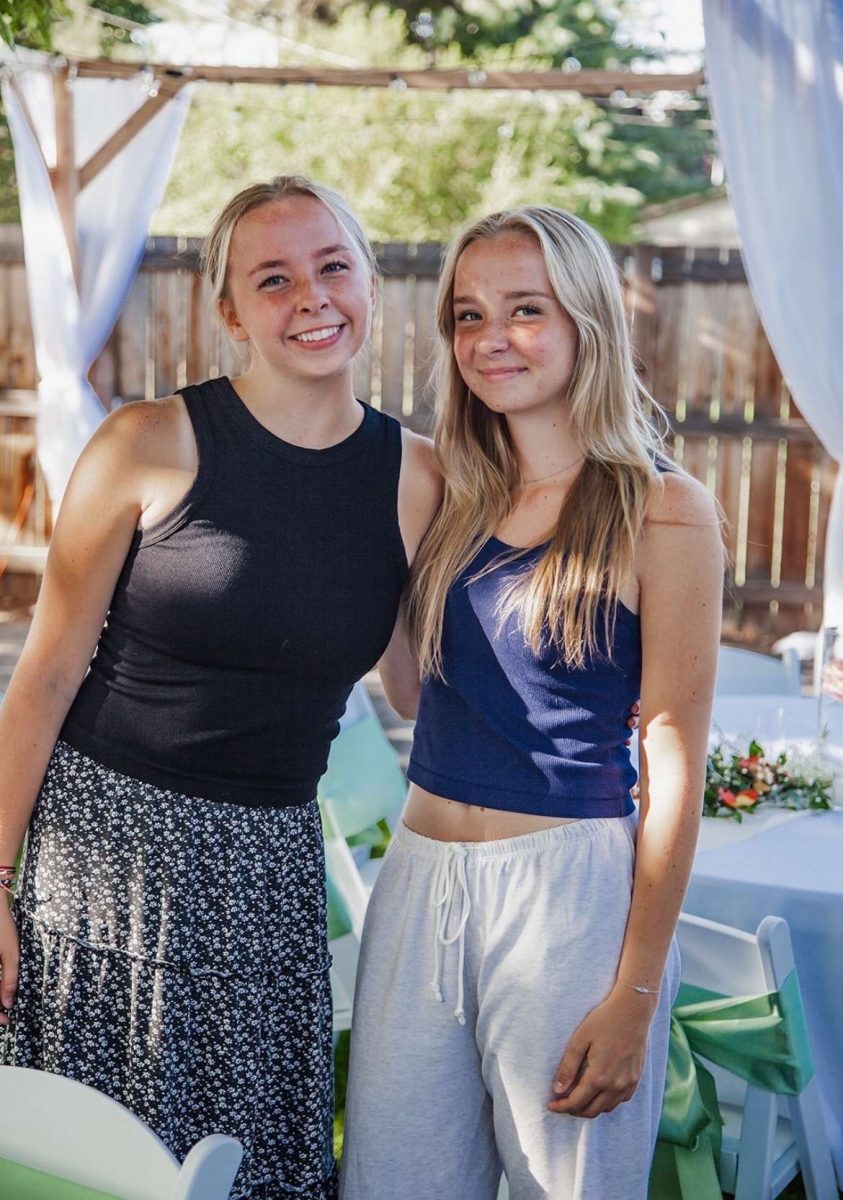 Juniors Phoebe Hansen and Sylvia Hansen are twin sisters. They are very close and grateful for each other. This is an important time of year to remember what one is grateful for.  