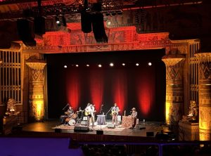 John Craige performed at the Egyptian Theatre on February 15, 2024. The theatre hosts singers, bands and plays movies. “The Bodyguard”, “Gone with the Wind” and “Swan Lake Ballet” are some movies that play there. 