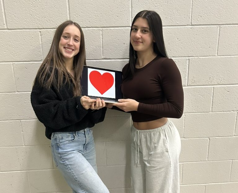  Even though Valentine’s Day isn’t everyone’s favorite holiday, juniors Emma Stevens and Alania Tiner love Valentine’s Day. They like that it gives them an opportunity to celebrate their friendship and enjoy the fun decorations.