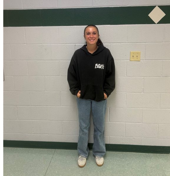 Junior Carly Colby is a triple threat this year. She plays lacrosse, soccer and football while she juggles school.