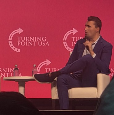 Political activist Charlie Kirk discusses the importance of American growth and success. He speaks very passionately about his views on the Turning Points of America.