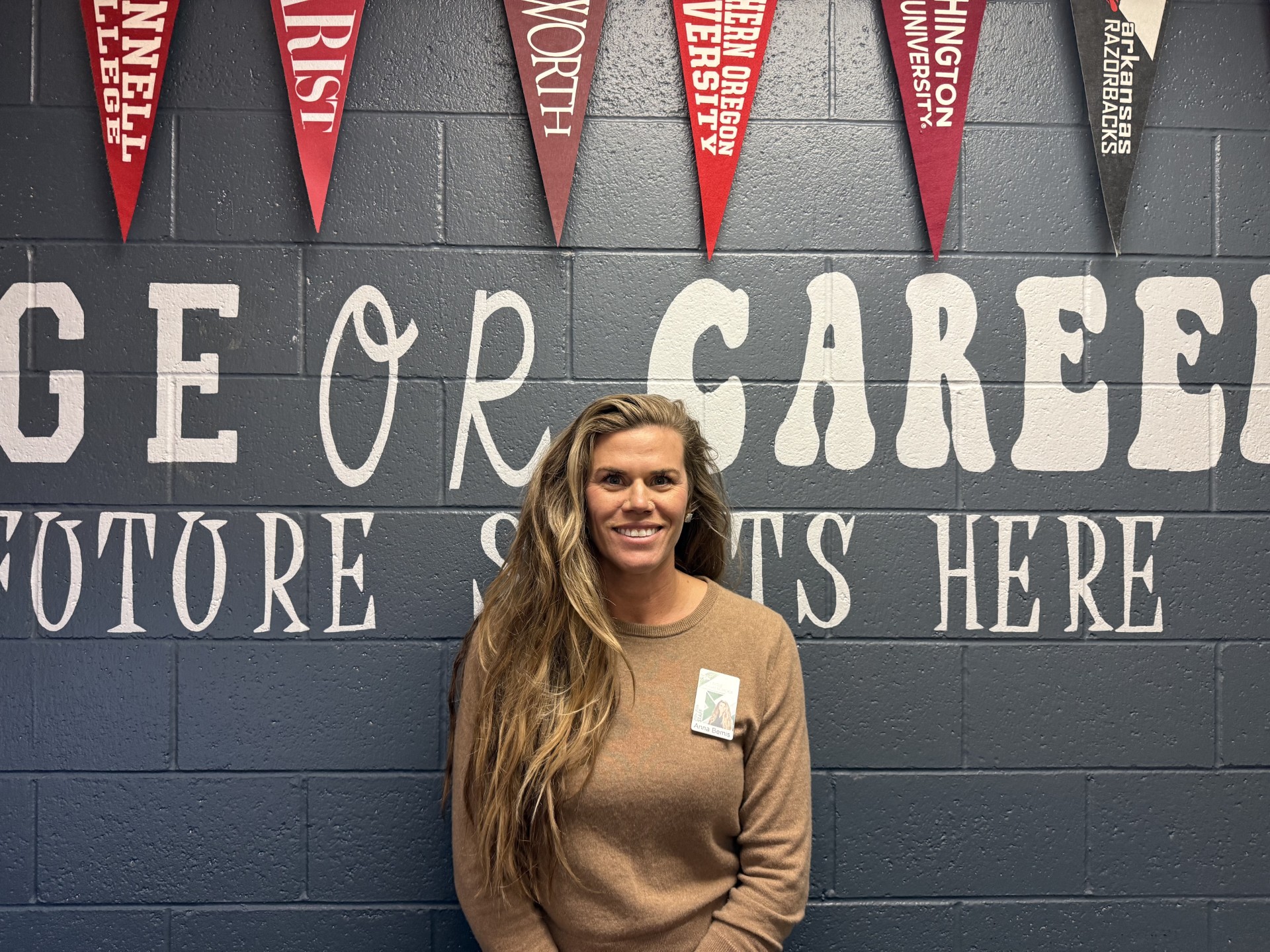 Career Counselor Anna Bemis plays a huge part in students' college life. Bemis helps students find their way during the confusing college process. 