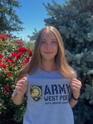Senior Denelle Wyatt is committed to the United States Military Academy at West Point to continue playing for their D1 soccer team. She gives a huge thank you to her family, friends and coaches for supporting her through this incredible journey.  