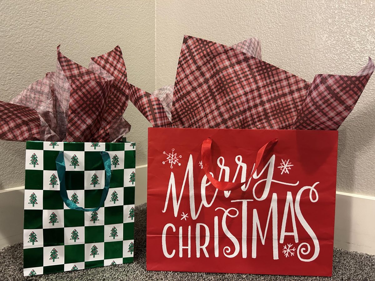 Students at Eagle High celebrate winter holidays. Many of them give and receive gifts from friends or family members.