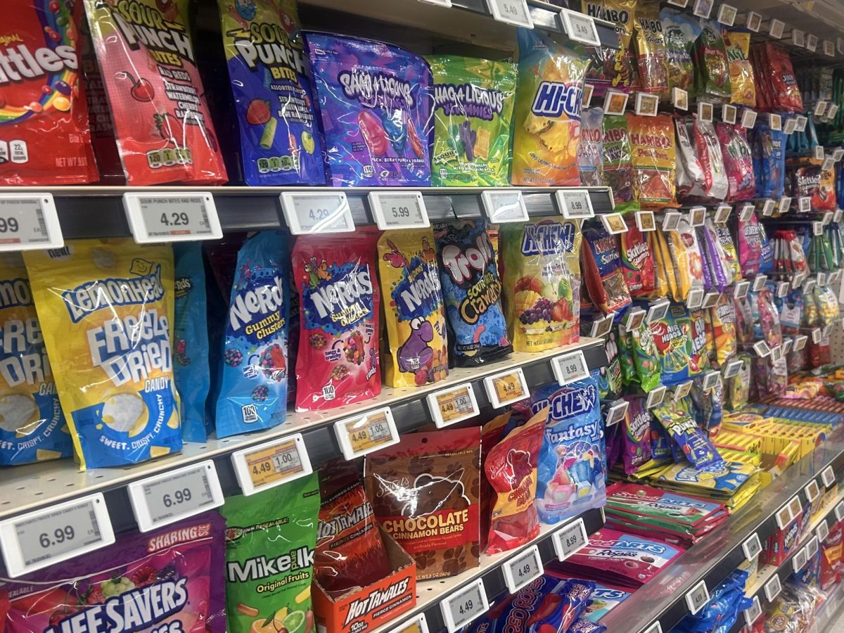 Eagle High students have a large selection of treats to enjoy at the local Albertsons grocery store. Students stop there during lunch breaks and free time to view their options and find their favorite snacks.  