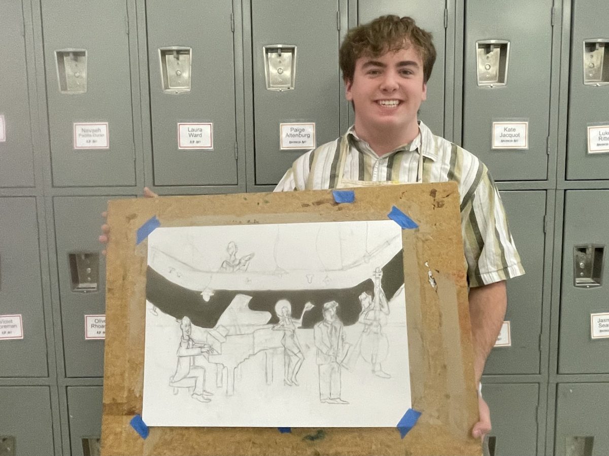 Junior Taylor Earl is a talented local artist here at Eagle High. Earl has taken many art classes throughout his high school career.