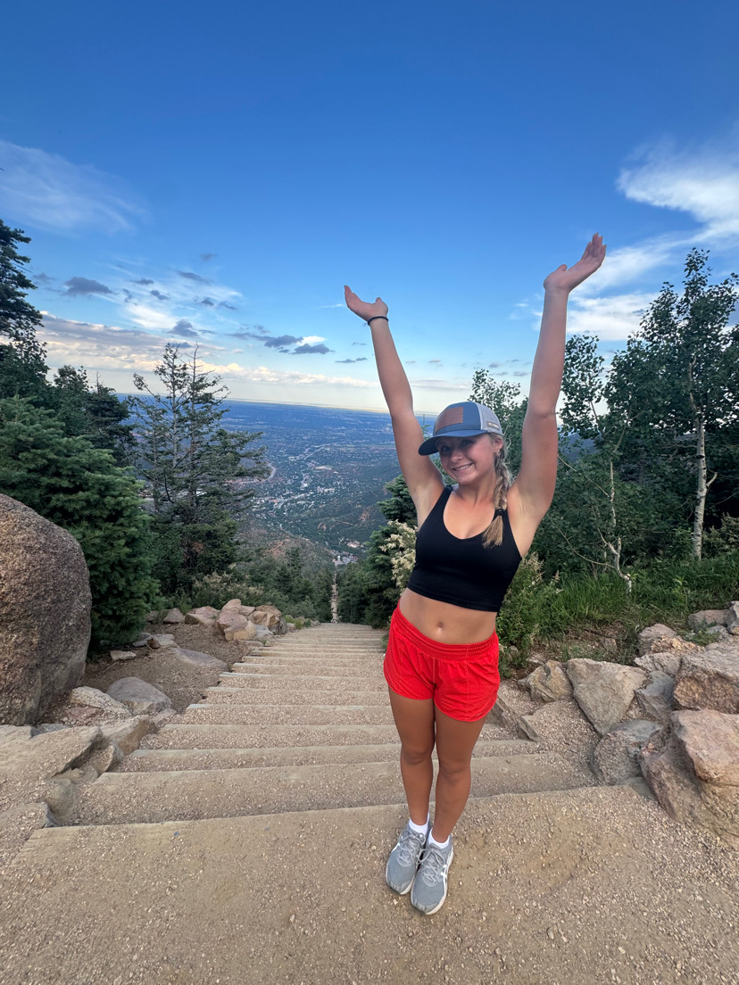 Senior Tayler Archer likes spring break more than winter break. She loves to go hiking in the warm weather and take a break during the busy second semester. 