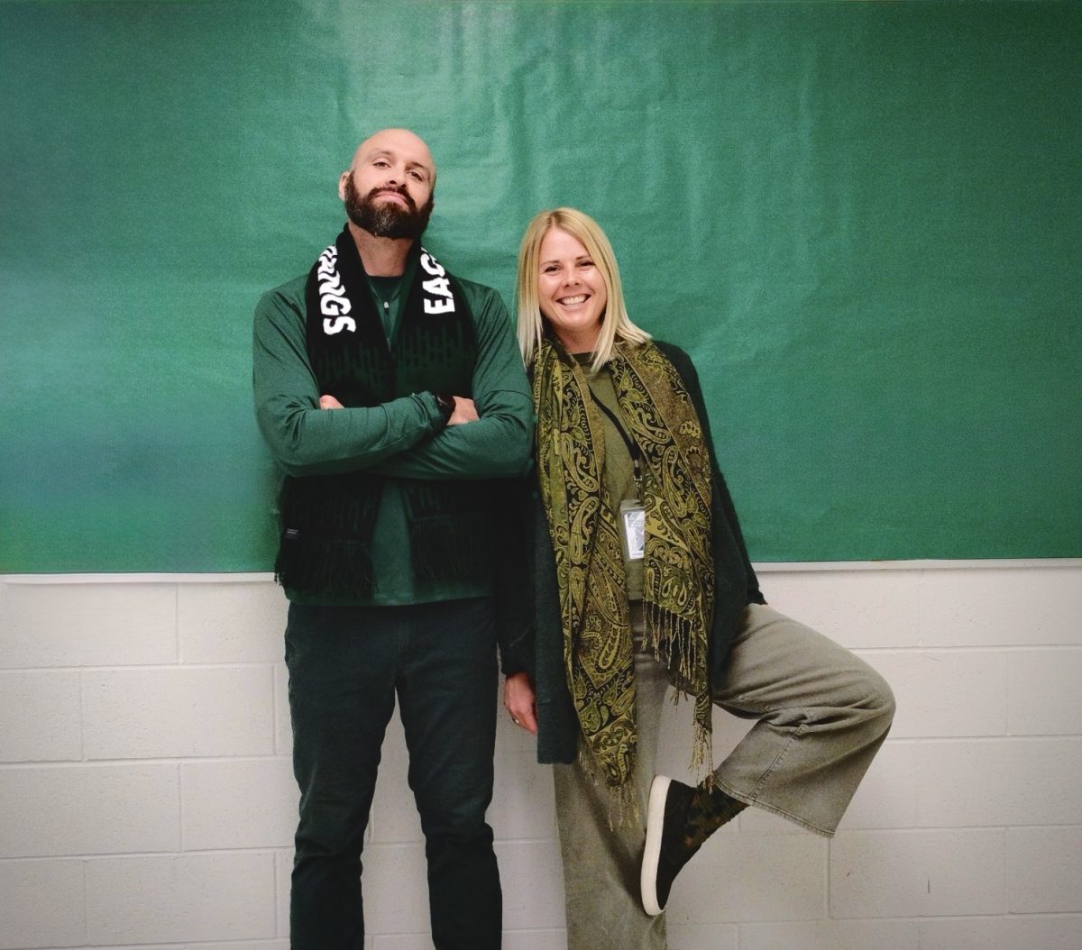 Teachers Austin and Krista Rogerson bring passion and creativity into the classroom, inspiring students through subjects ranging from Business Essentials and Sports Marketing to Art.