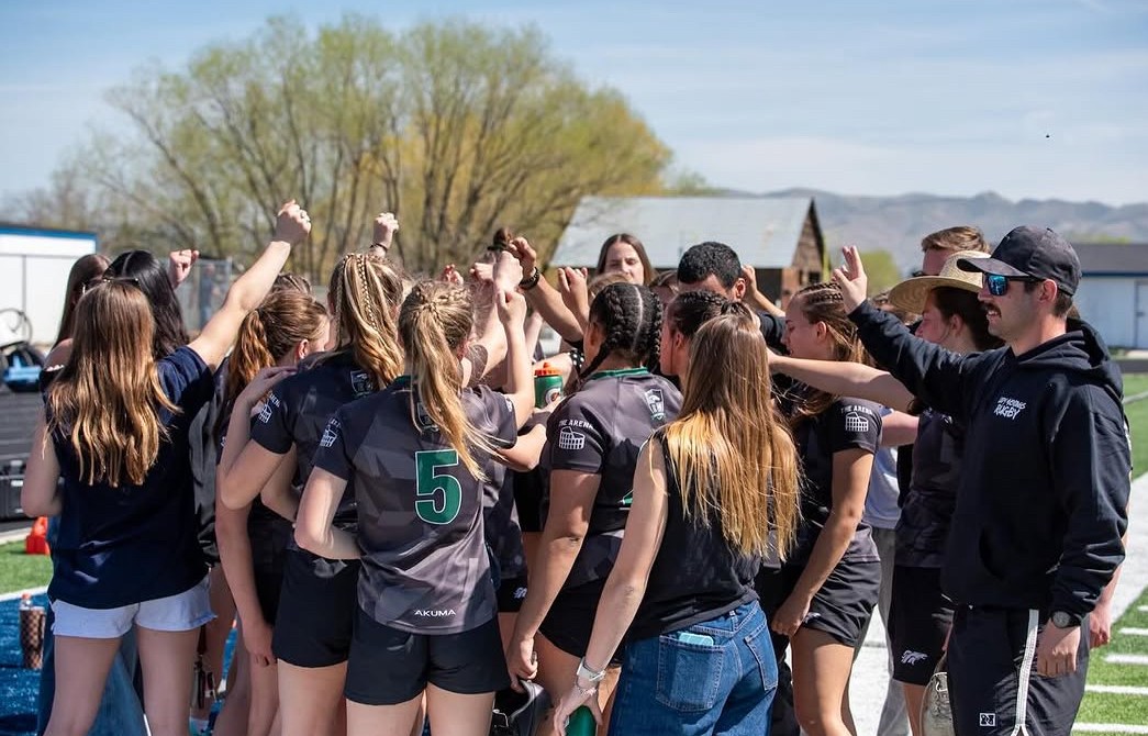 The Rugby girls are doing great this season. To get excited for each game; they chant and hype each other up.