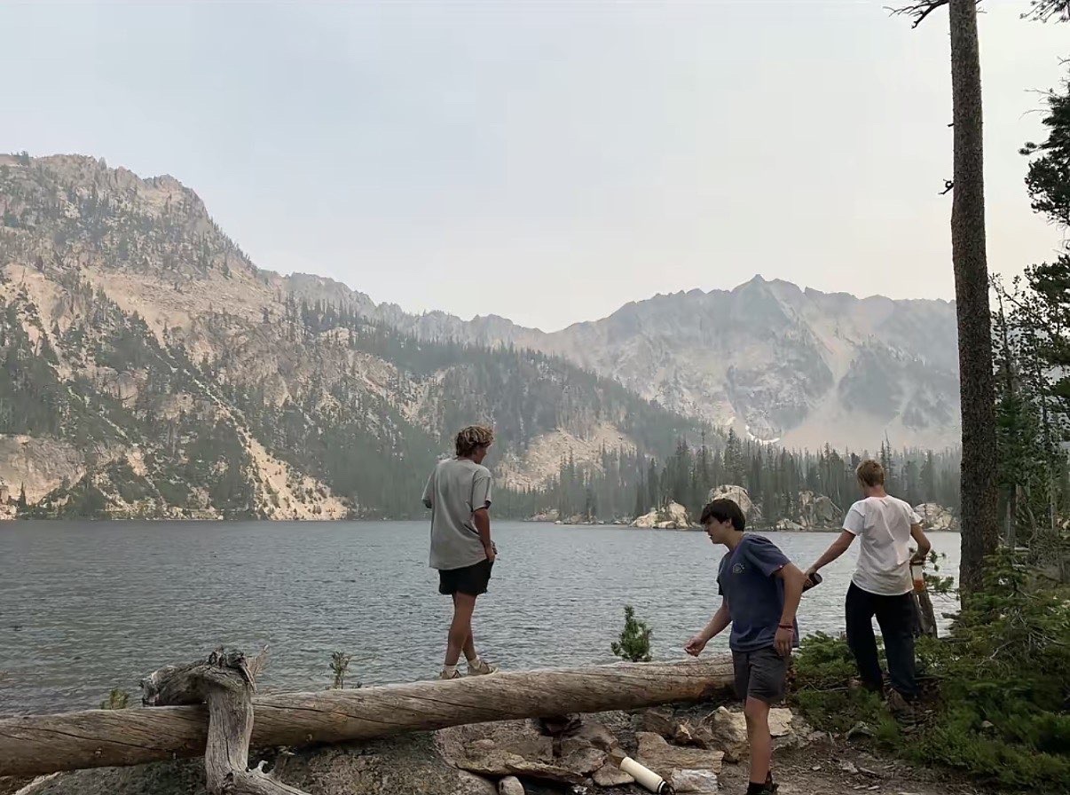 Sophomore Jake Ford and his two sophomore buddies, Dylan Cucciahro and Winston Larsen, visited Stanley, Idaho over the summer to go on a fishing trip. They spent their weekend fishing, going on hikes and swimming in the lake. 