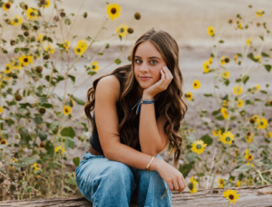 Senior Anna Petzinger is a very driven student. She works hard in all her classes.