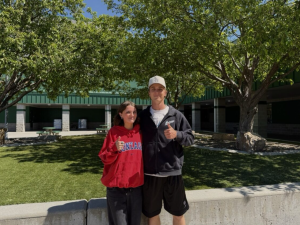 Senior editors of the Stampede Newspaper, Claire Rassmaussen and Dallin Snooks, have worked tirelessly all year long in order to earn the Newspaper Award. Their pivotal roles and helpfulness throughout the year has led to the success of the Eagle High “Stampede” Newspaper.