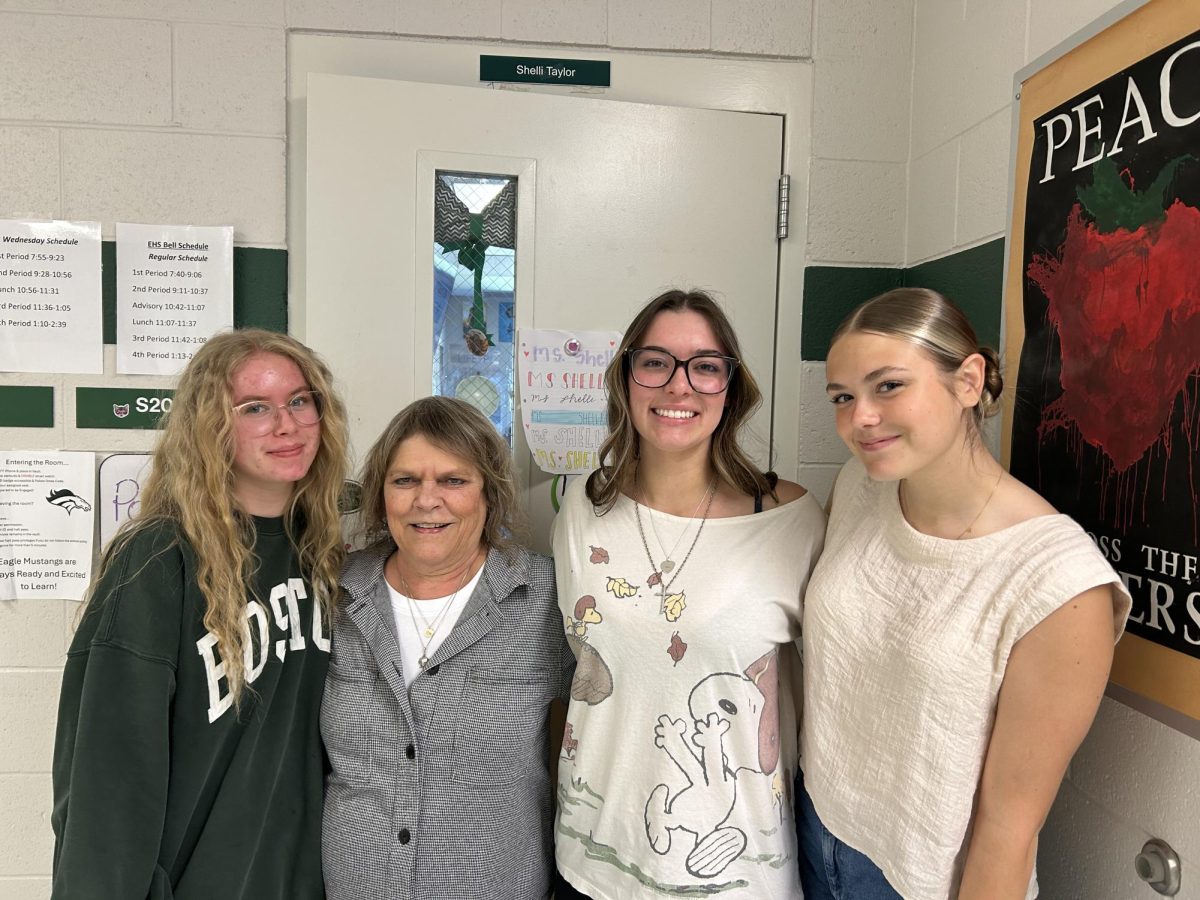Senior Elisia Henry's favorite teacher is Shelli Taylor. Other