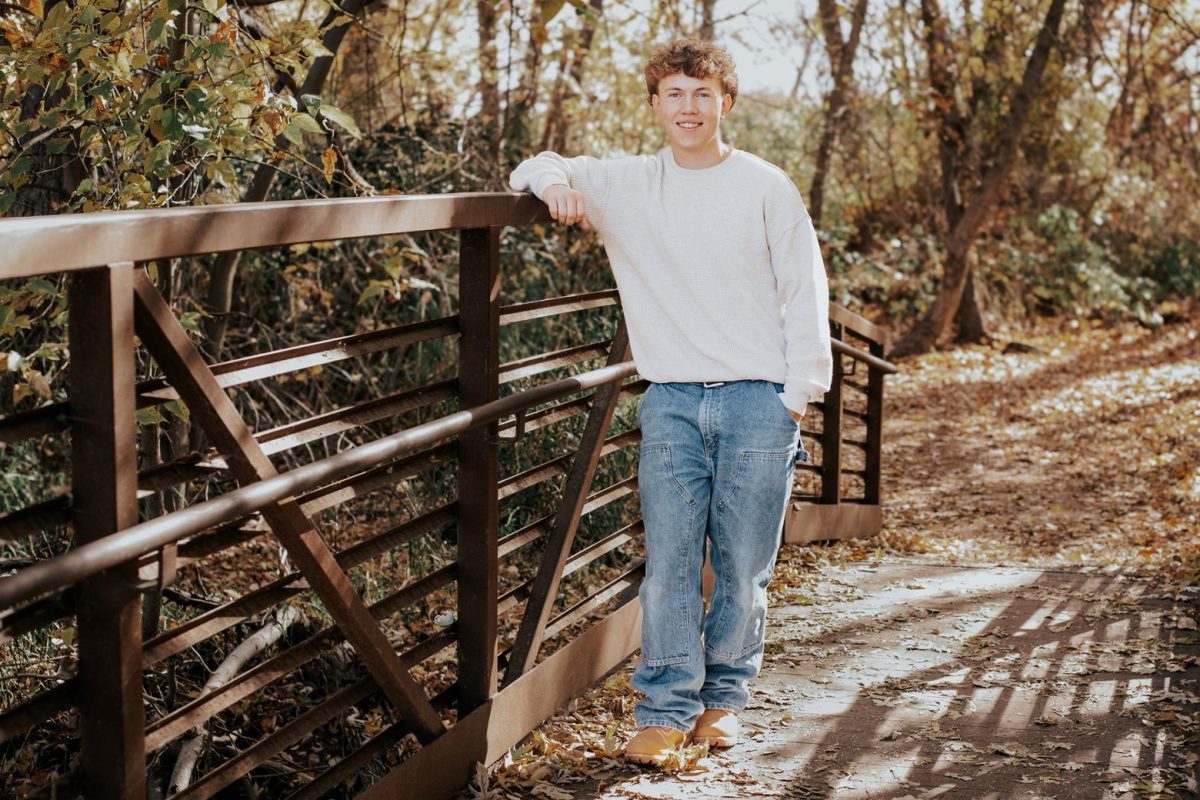 Senior Walker Norton is planning to go to Northwest Lineman school after he graduates. He is excited for this next step in his future.