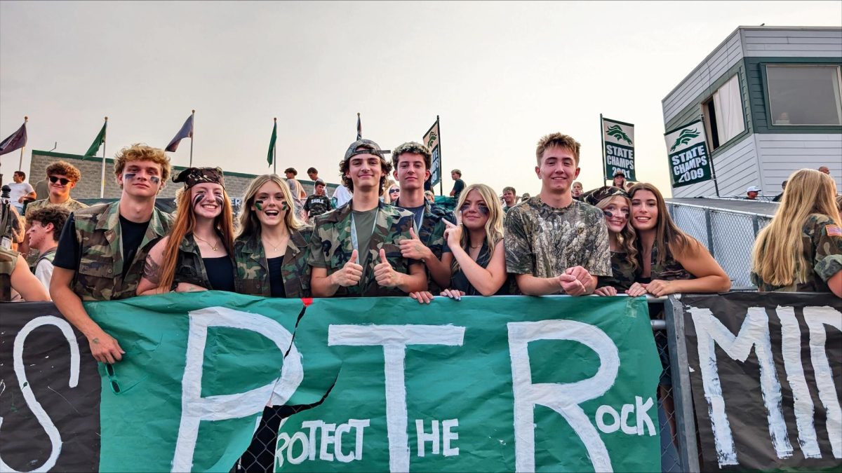 The senior advice that is given to many underclassmen is to attend all the football games that are run by the senior led group, Stang Gang. Eagle High’s Friday night lights are a huge part of the school’s culture and spirit that helps to bring the community together.